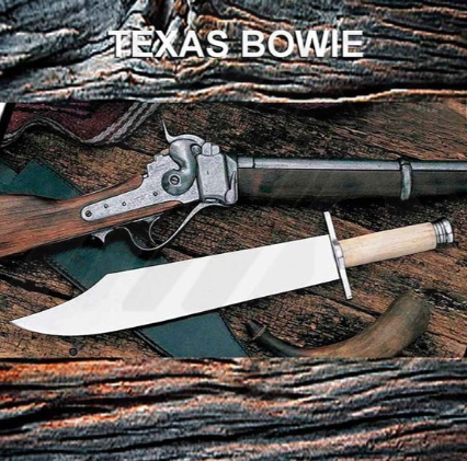 Cuchillo Texas Bowie - coltelli d'avventura intensa