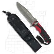 Cuchillo tactico RUI rojo negro 175x175 - Asce e maceti della marca RUI