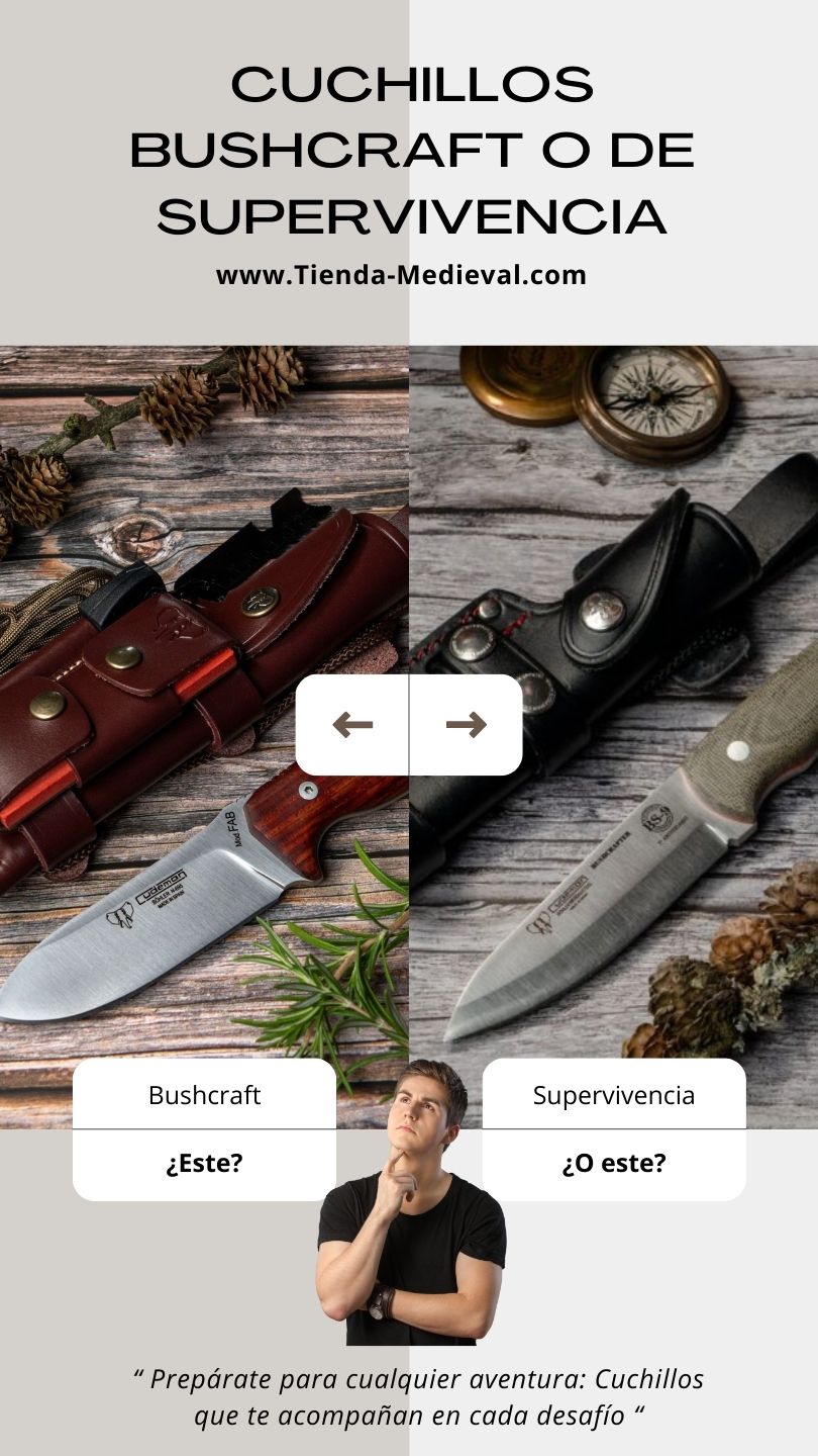 Cuchillos Bushcraft o Supervivencia - Coltelli Tattici, Bushcraft e da Sopravvivenza