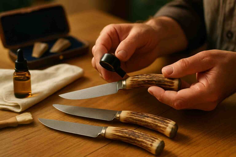 coltelli con manico in corno di cervo guida completa per acquistare conservare e valutare pezzi unici - Coltelli con manico in corno di cervo: guida completa per acquistare, conservare e valutare pezzi unici