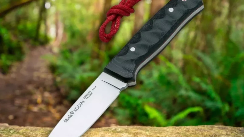 muela e il suo coltello kodiak - Muela e il suo coltello Kodiak