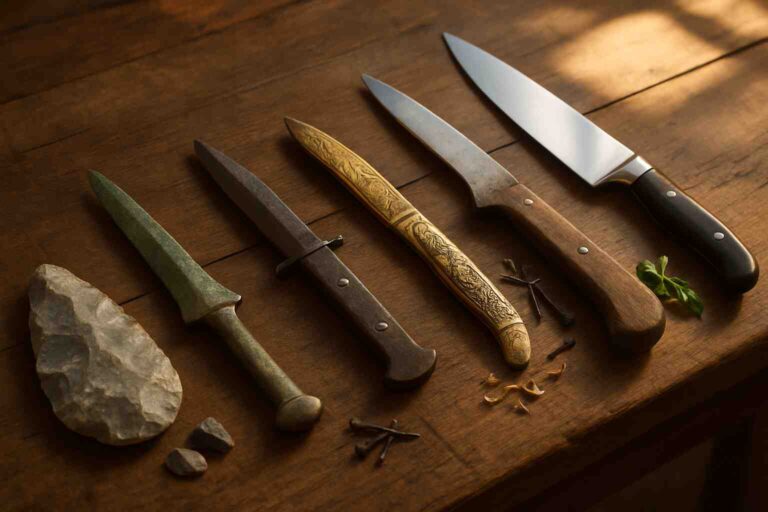 storia del coltello un viaggio millenario attraverso levoluzione umana - Storia del Coltello: Un Viaggio Millenario Attraverso l'Evoluzione Umana